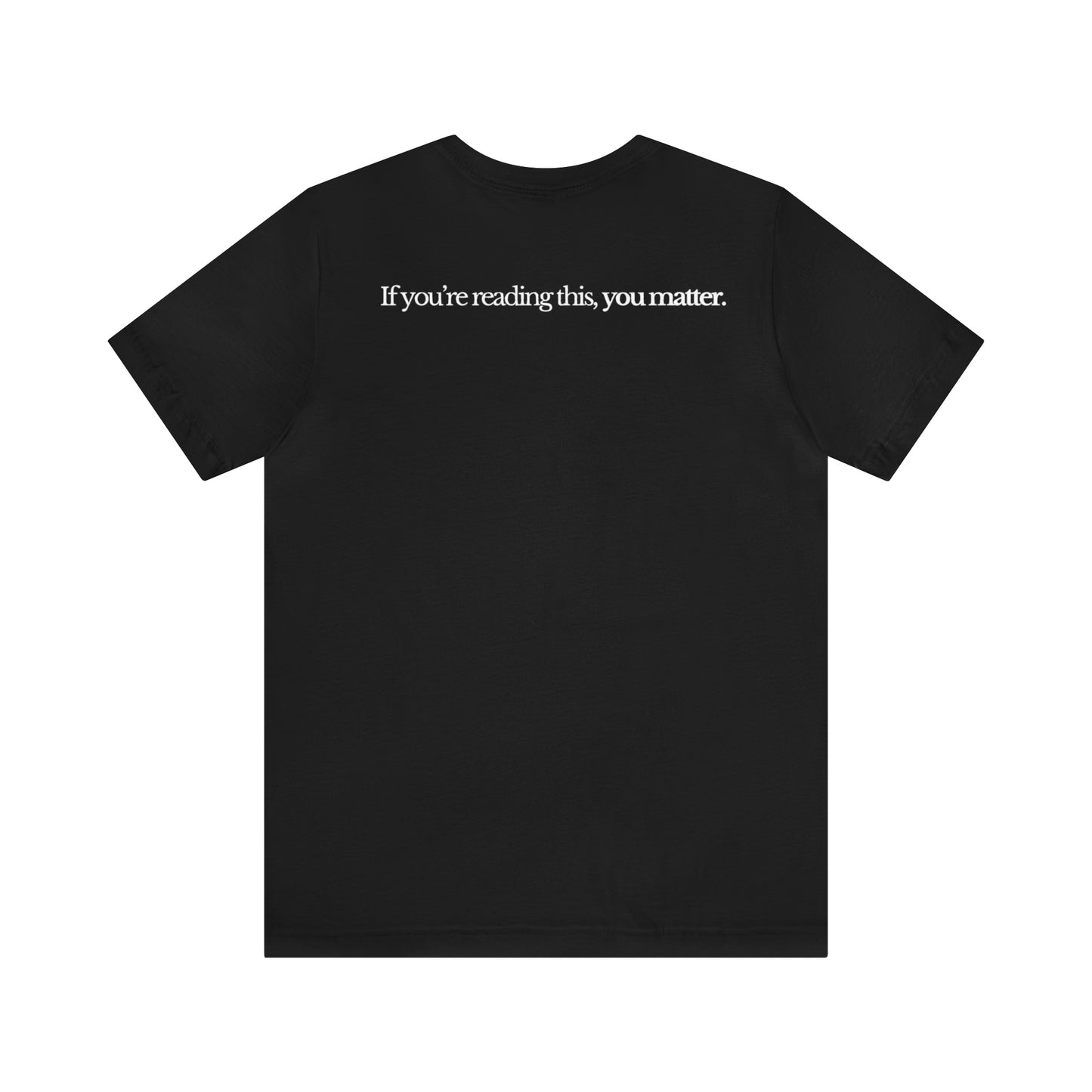 Growing and Glowing Black Tee