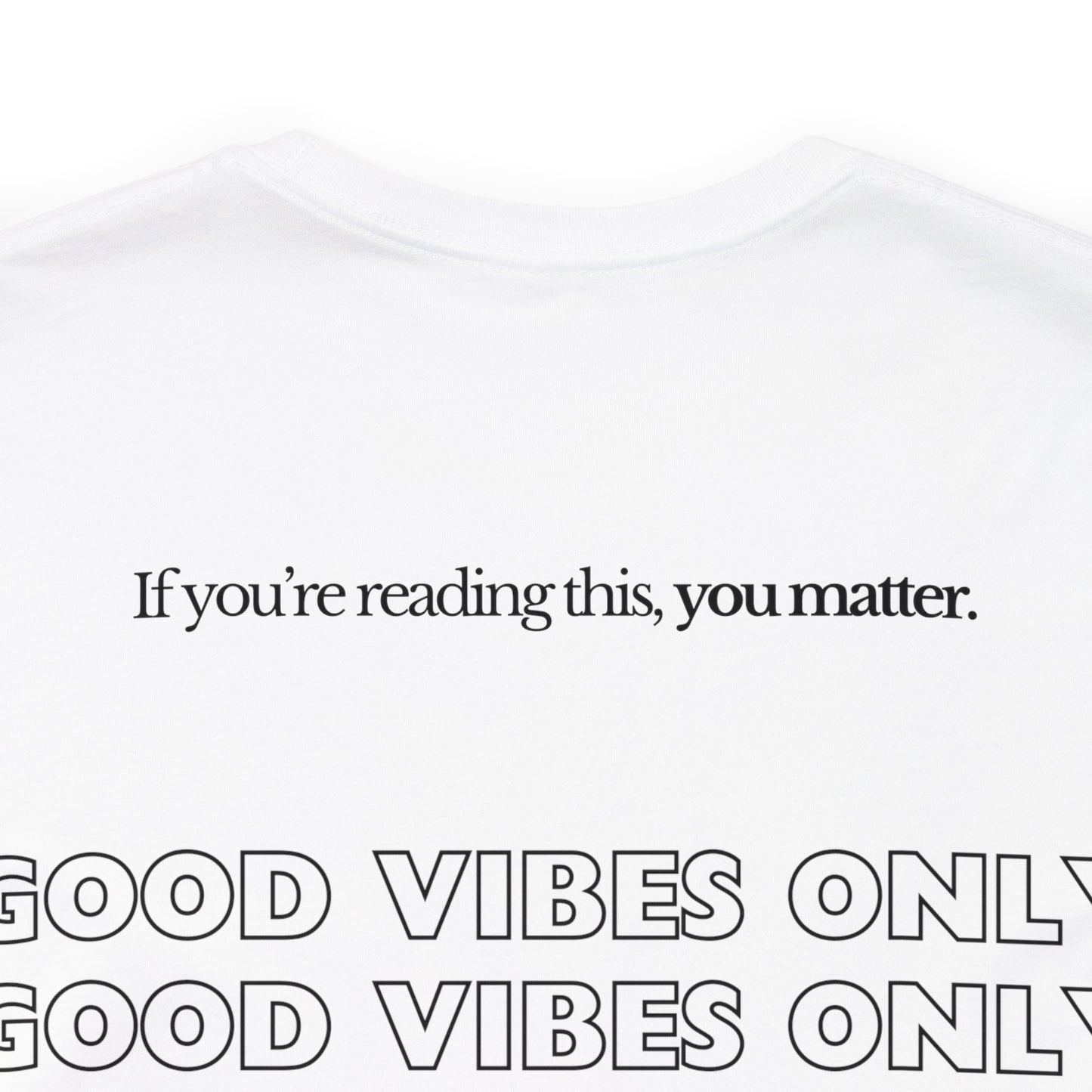 Good Vibes Only Smiley Tee