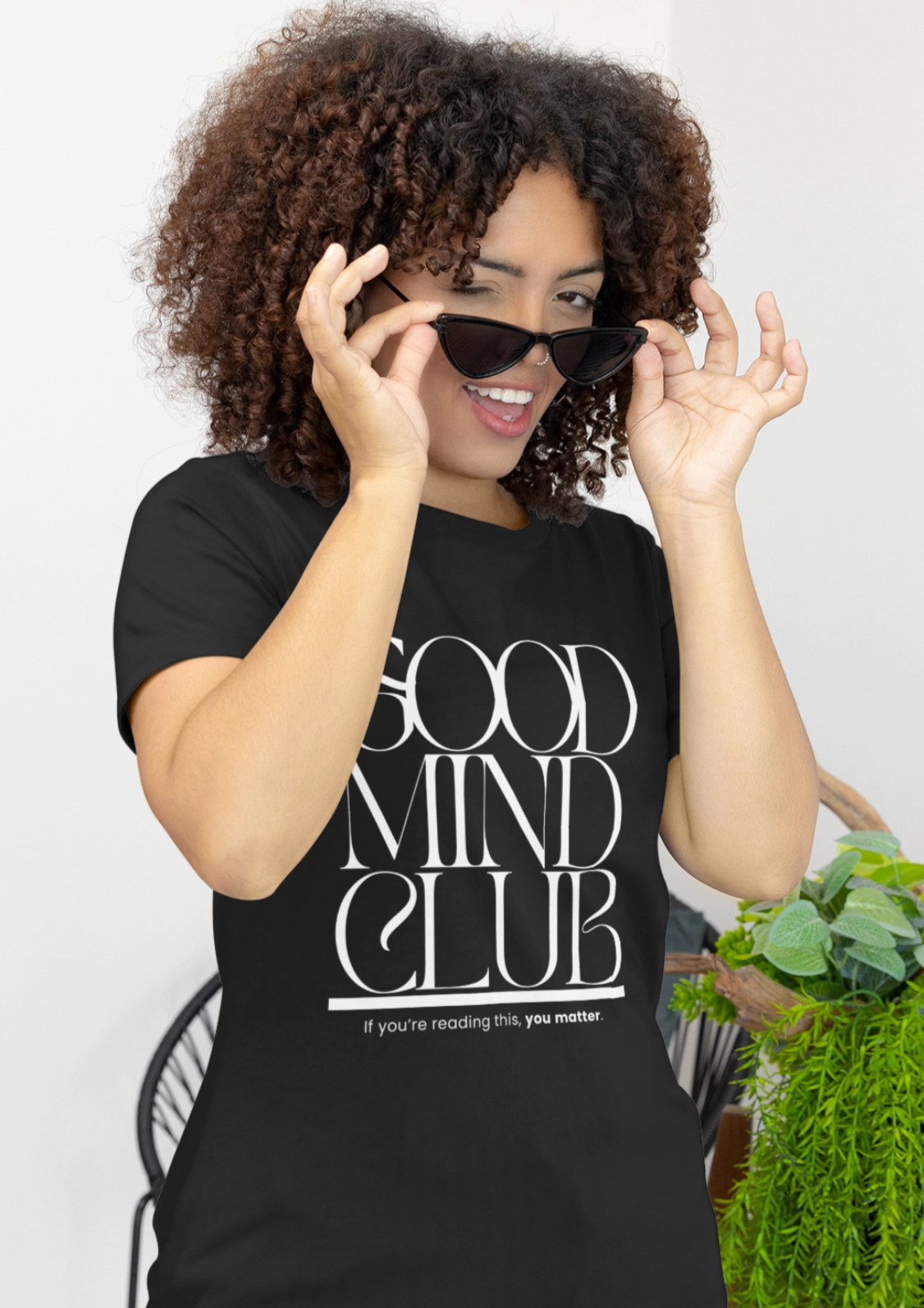 Good Mind Club Tee: Spread Positivity & Mental Health Awareness | GoodMind Brand