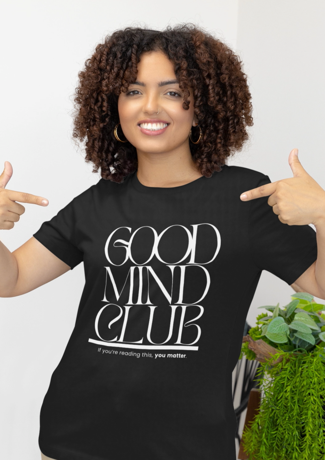 Good Mind Club Tee: Spread Positivity & Mental Health Awareness | GoodMind Brand