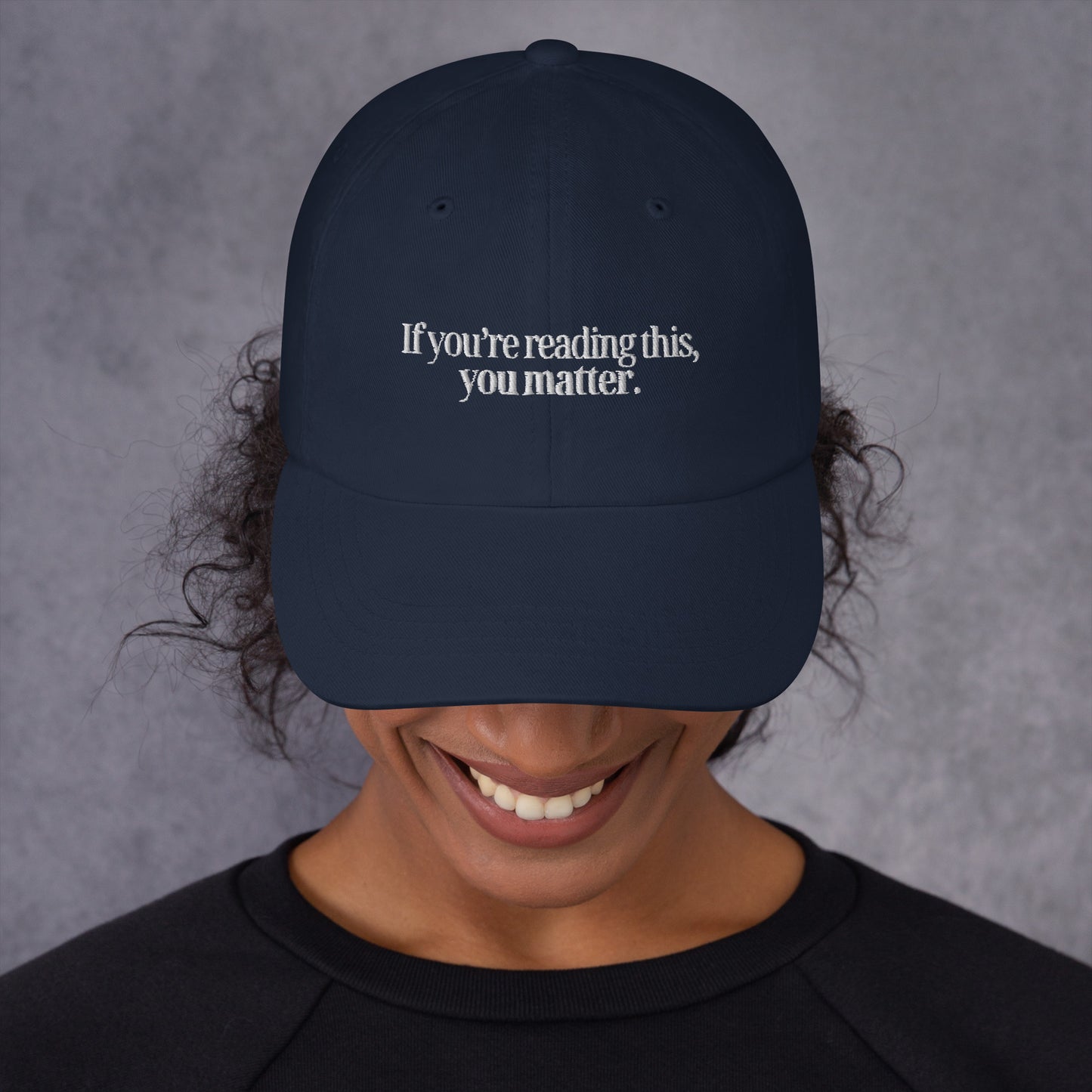 Mental Health Awareness "You Matter" Dad Hat