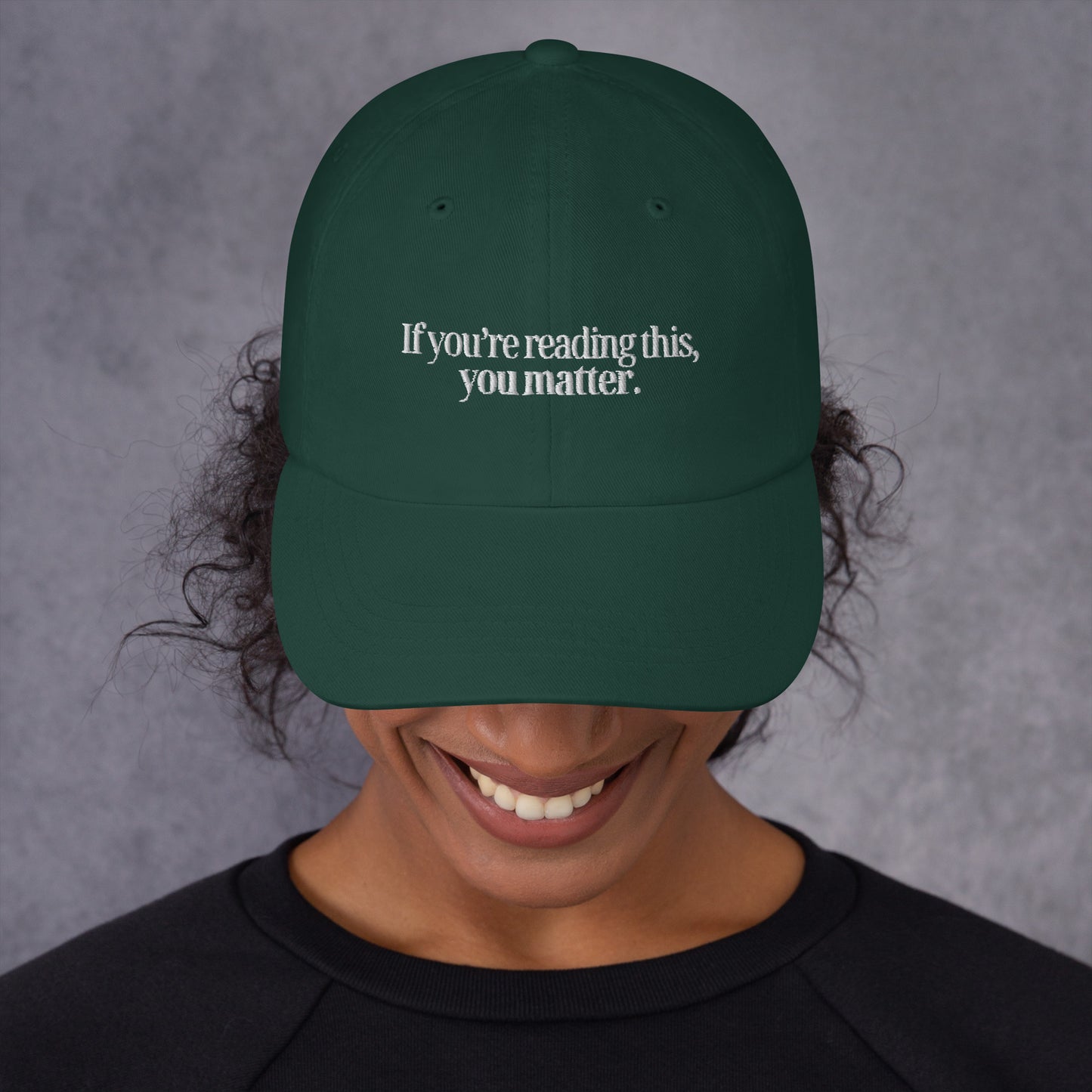 Mental Health Awareness "You Matter" Dad Hat